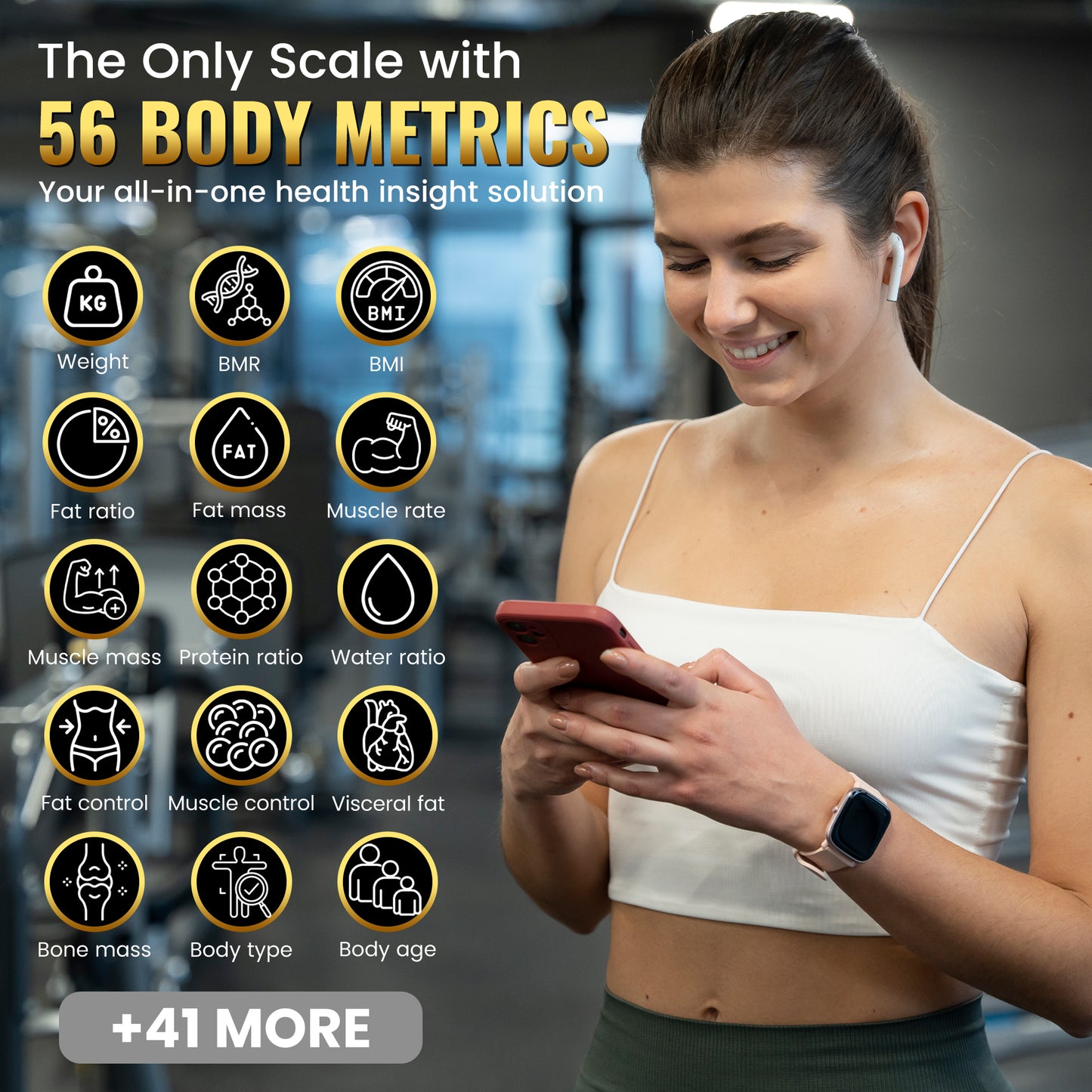 Homerz Smart Scale Pro Max – Smart Body Fat Scale