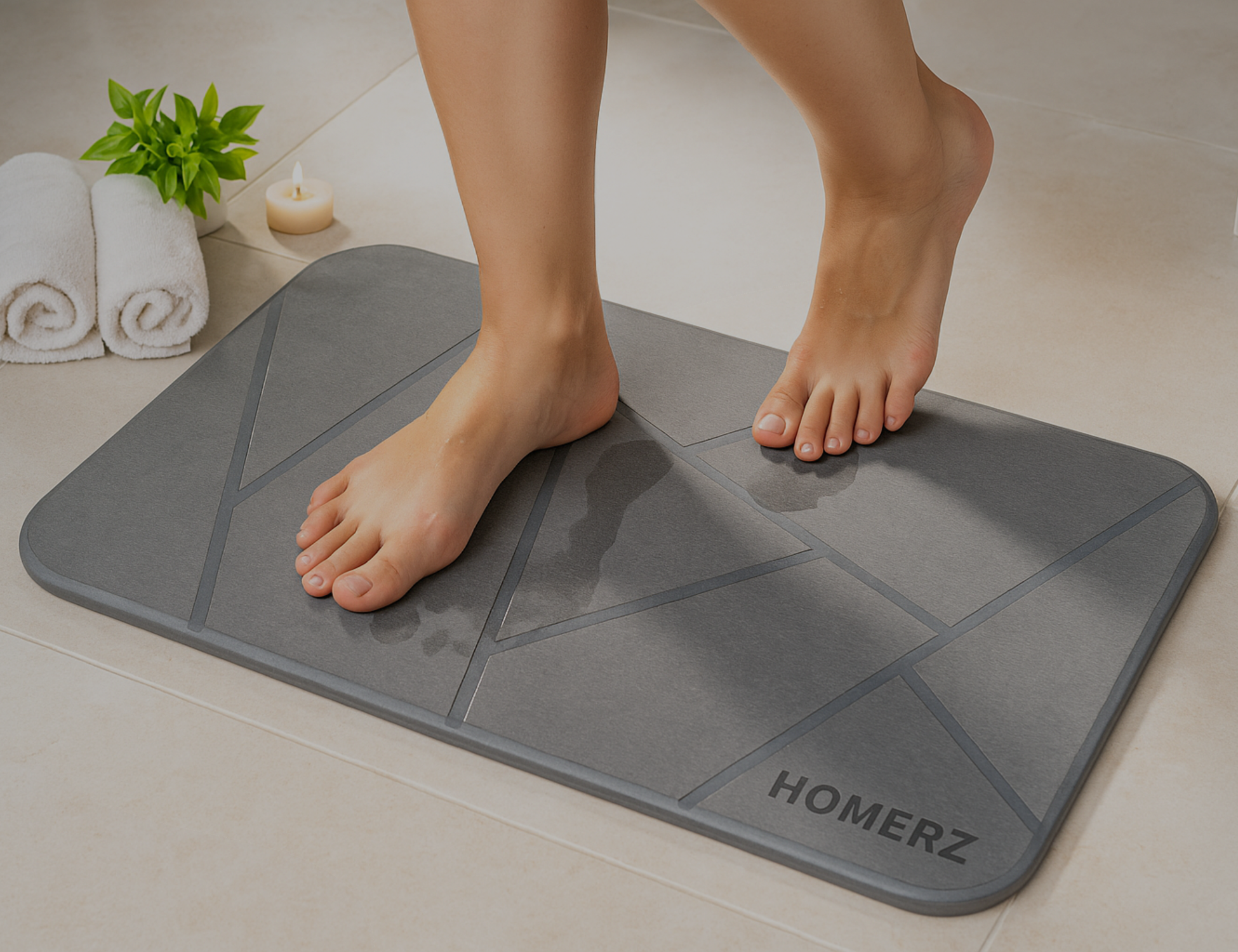 STONE BATH MATS